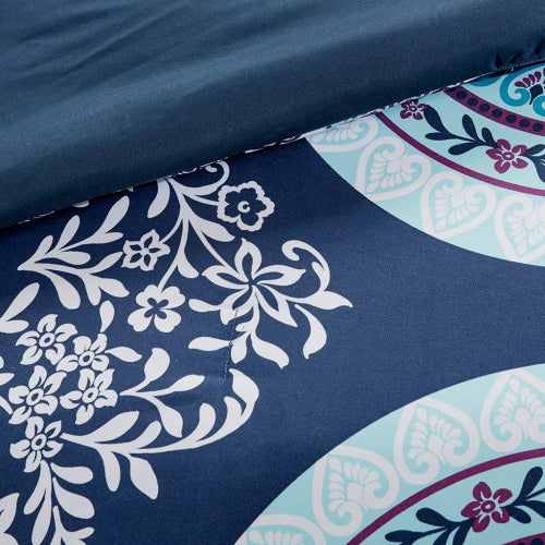 Queen Boho Comforter Set With Bed Sheets EX-STOCK