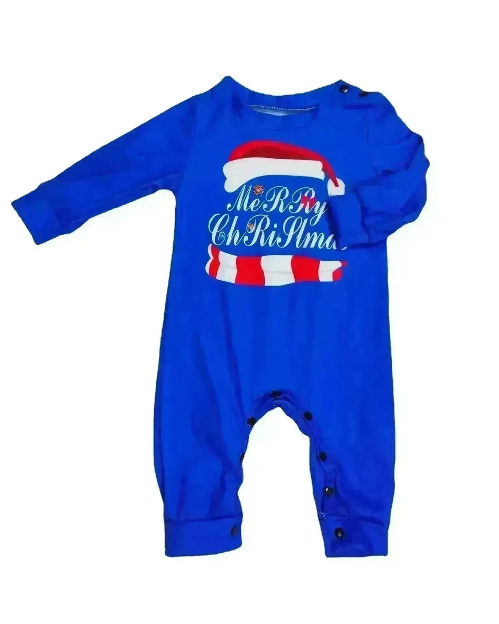 Matching Family Pajamas Sets Christmas PJ's Letter Print Top And Plaid Pants Jammies Sleepwear - EX-STOCK CANADA