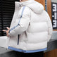 New Winter Cotton Padded Down Hoodie Winter Puffer Jacket Men - EX-STOCK Canada