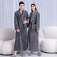 Extended Autumn And Winter Coral Fleece Bathrobe | EX-STOCK product gallery photo 1