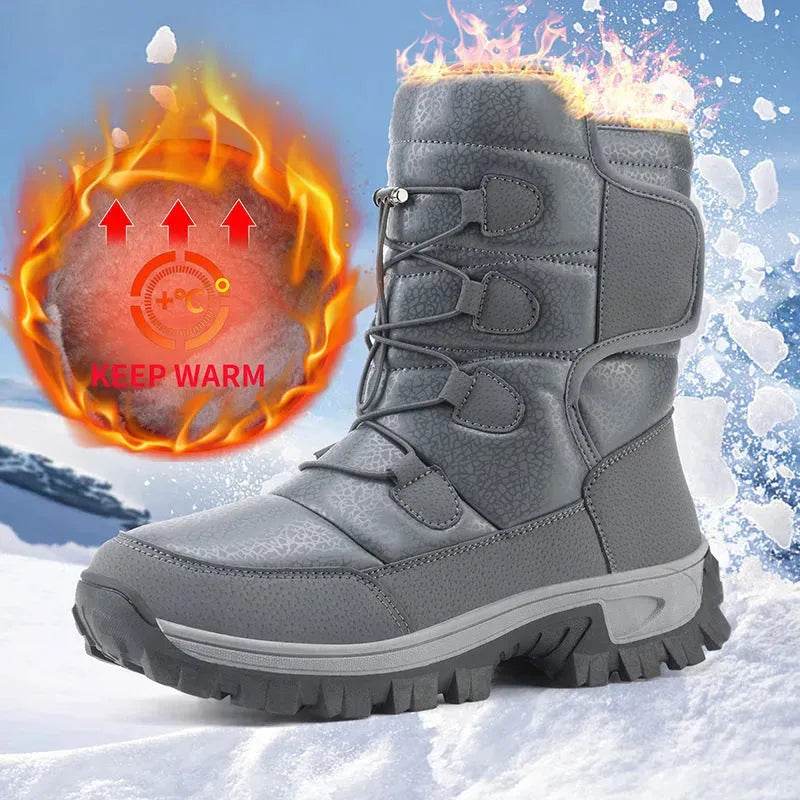 Winter Men And Women Fleece-lined Warm Snow Boots - EX-STOCK Canada