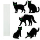 6Pcs Skull Or 6Pcs Tomb Or 5Pcs Black Cat Halloween Yard Sign Decorations Glow In The Dark For Haunted House Garden Yard And Scary Theme Party - EX-STOCK Canada