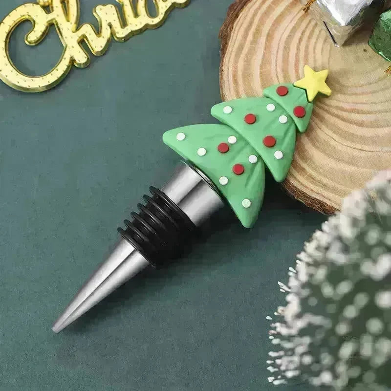 Christmas Holiday Wine Bottle stopper Gift Idea 2024 - EX-STOCK CANADA