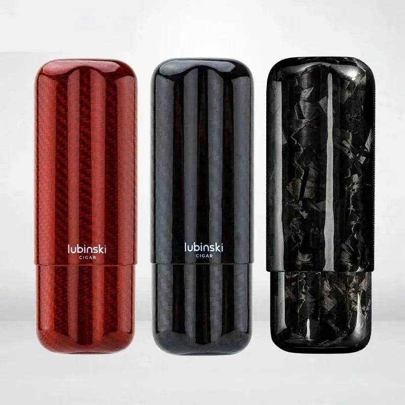Portable Carbon fibre Travel Cigar case. - EX-STOCK Canada