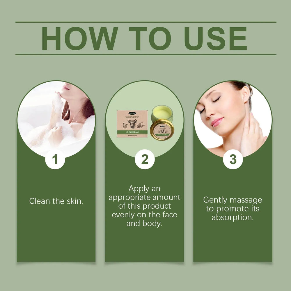 Tallow Cow Fat Natural Organic Skincare Cream - EX-STOCK CANADA