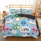 Cartoon Bedding Set Aerospace Astronaut Duvet Cover Quilt Cover Double Bed EX-STOCK Canada 
