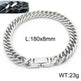 Cuban Link Chain Trimming Chain Jewelry Buckle Titanium Steel Bracelet - EX-STOCK Canada