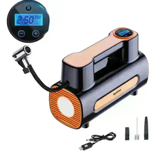 Tire Inflator 12V DC Portable Compressor Electric DC Auto Tire Pumps For Car Tires - EX-STOCK CANADA