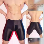 High Elasticity Glossy Ice Silk Sexy Fitness Shaping Leggings - EX-STOCK CANADA