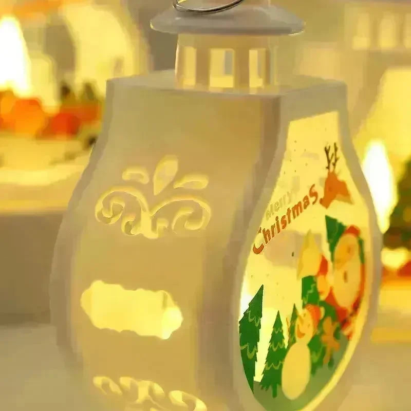 Christmas Candle Lamp Romantic Ornaments - EX-STOCK CANADA