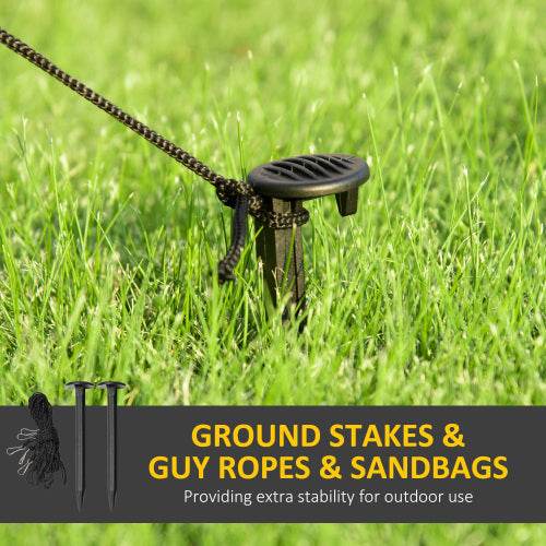 Outsunny 6ft Inflatable Halloween Decoration Bat, Blow Up Outdoor LED Yard Display, Waterproof - EX-STOCK Canada