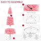 6ft Tall Pencil Artificial Christmas Tree With 479 Branch Tips With Steel Base EX-STOCK Canada 