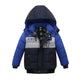 Small Medium-Sized Boys Cotton-Padded Fur Hoodie Winter Jackets for kids - EX-STOCK Canada