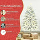 More Discount  Off Christmas Tree PVC Artificial Snow Christmas Tree Mall Window Decoration Tree Cedar Christmas Tree Christmas Decoration Supplies - EX-STOCK CANADA