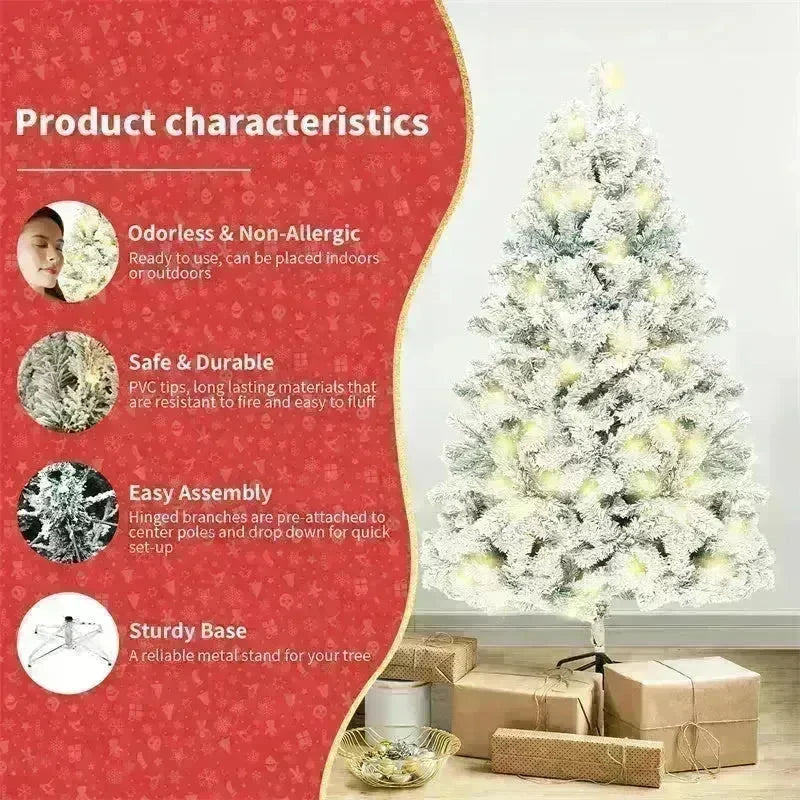 More Discount  Off Christmas Tree PVC Artificial Snow Christmas Tree Mall Window Decoration Tree Cedar Christmas Tree Christmas Decoration Supplies - EX-STOCK CANADA