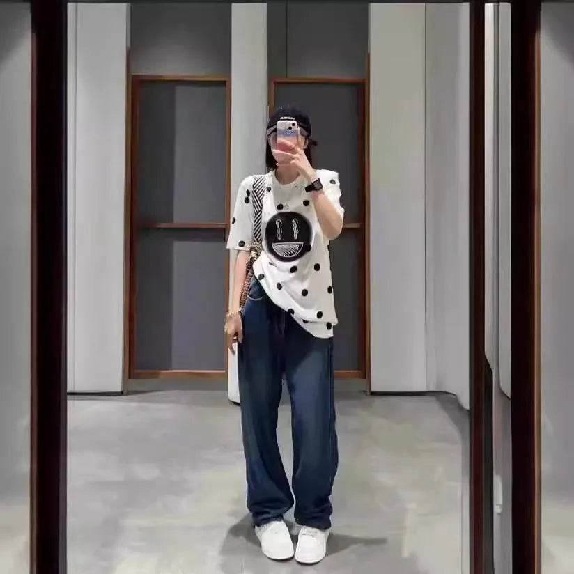 High Waist Elastic Baggy Jeans Pant For Women - EX-STOCK Canada