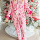 Christmas Pajamas Suit Christmas Tree Printed Long Sleeve Button Two-piece Set - EX-STOCK CANADA