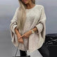 Oversized Fashion Knitted Fleece Pullover Sweater tops for Fall Winter - EX-STOCK Canada