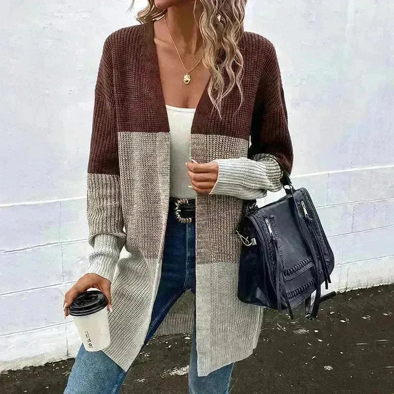 New style Autumn Winter Women Long Knitted Sweater Cardigan - EX-STOCK CANADA