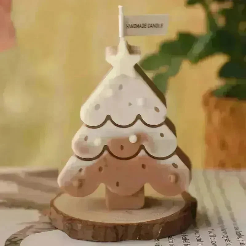 Christmas Tree Silicone Molds For DIY Christmas Creative Atmosphere Decoration Handmade Fragrant Candles - EX-STOCK CANADA