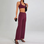 High-intensity Sports Suit Outdoor Running Nude Feel Workout Clothes Slimming High Waist - EX-STOCK CANADA