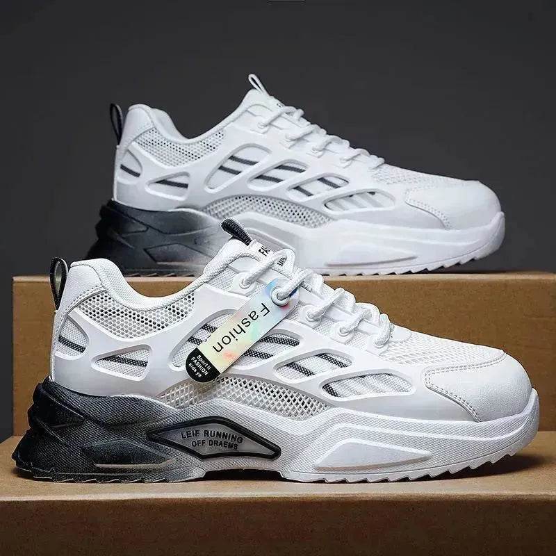 New Breathable Mesh Sneakers Shoes For Men - EX-STOCK Canada