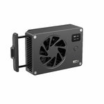 Camera Cooling Fan with LED Display & USB-C, Black 6