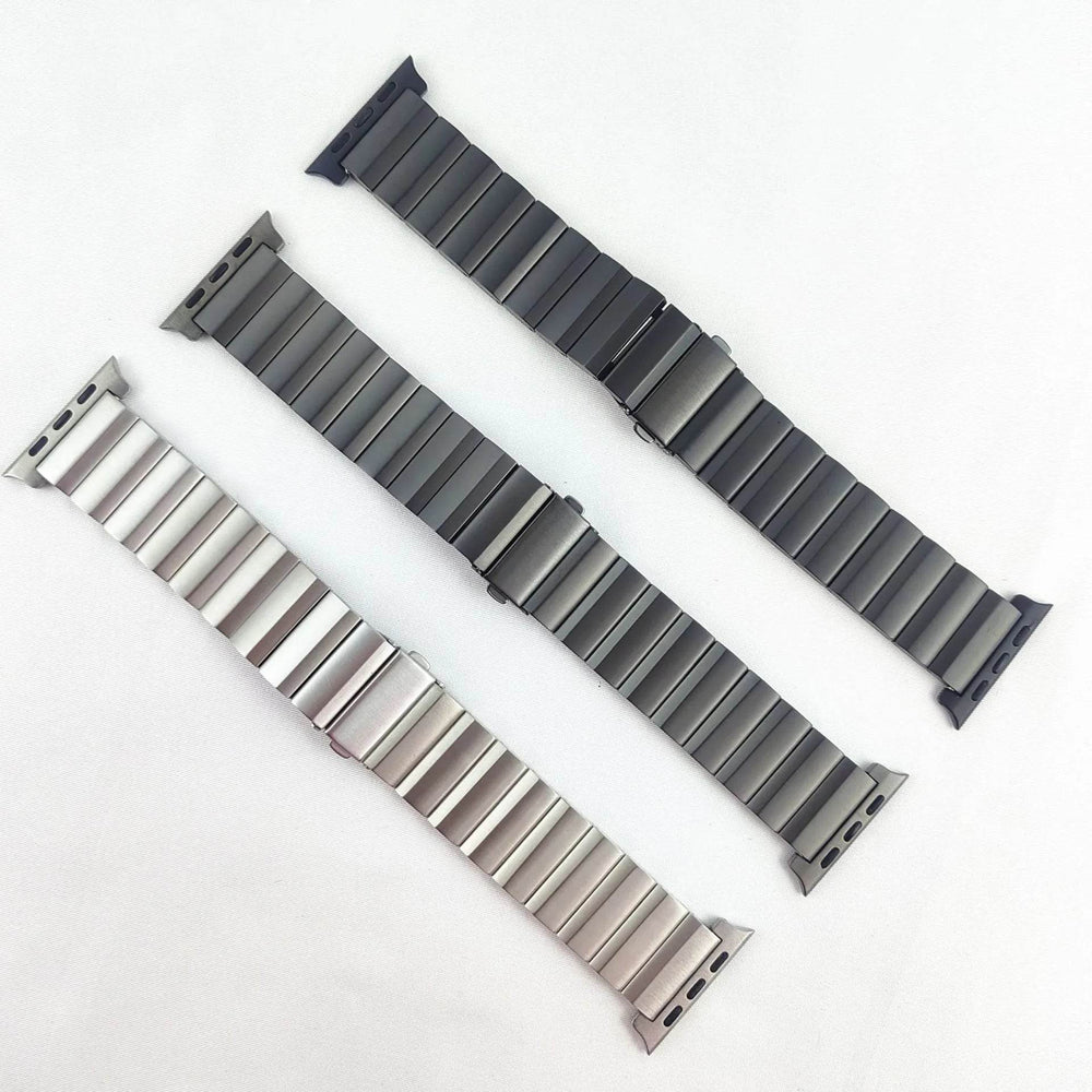 Large Particle Titanium Alloy Watch Strap - EX-STOCK Canada