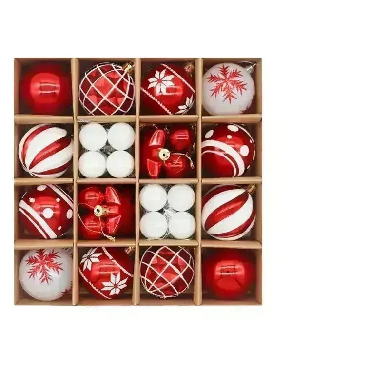 Christmas Decoration 6cm Electroplating Plastic Ball - EX-STOCK CANADA