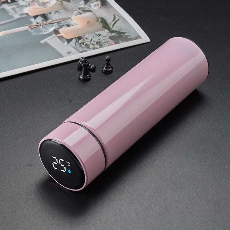 Intelligent 304 Stainless Steel Vacuum Water Cup Temperature Display Car Insulation Cup EX-STOCK Canada 