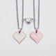 Magnetic Heart-shaped Mosaic Necklace Fashion Personality Couple Love Necklace For Valentine's Day - EX-STOCK Canada