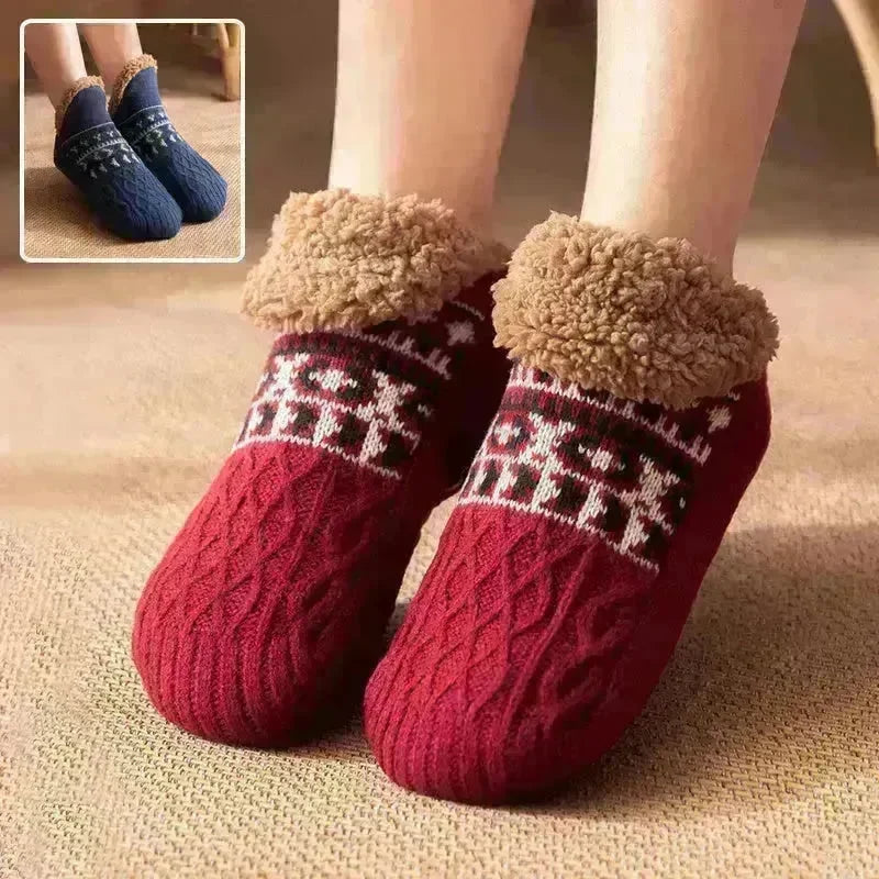 Indoor Home Floor Socks Fall And Winter Warm Non-slip Carpet Socks For Men And Women - EX-STOCK CANADA