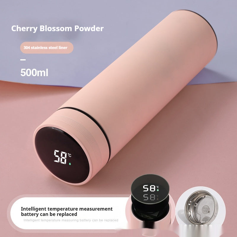 Smart Temperature Display High-grade Insulated Bottle Portable Large Capacity EX-STOCK Canada 