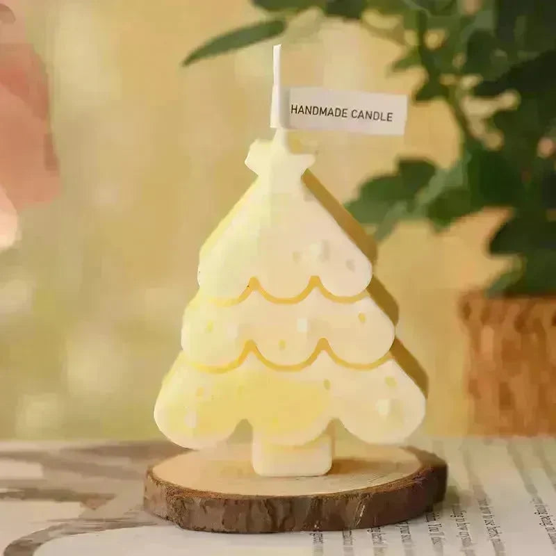 Christmas Tree Silicone Molds For DIY Christmas Creative Atmosphere Decoration Handmade Fragrant Candles - EX-STOCK CANADA