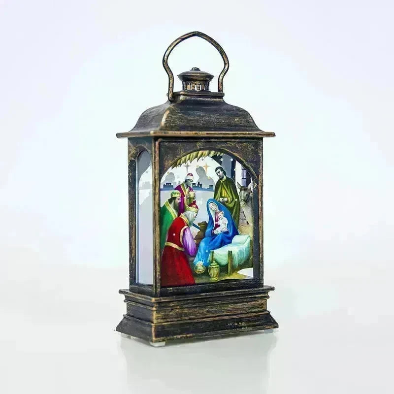 Christmas Decorations Portable Christmas Light Painted Transparent Ornaments - EX-STOCK CANADA
