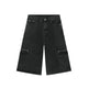 Workwear Denim Shorts New Loose Street Personalized Cropped Baggy Pants - EX-STOCK Canada