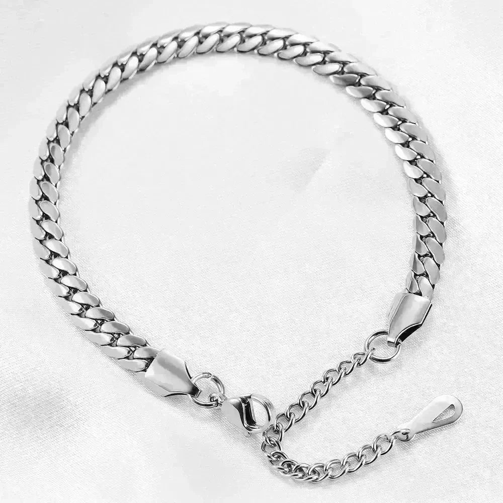 Fashion All-matching Cuban Link Chain Bracelet - EX-STOCK CANADA