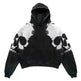 Men Skull Gothic Vintage Hoodie Sweatshirt Pullover top - EX-STOCK CANADA
