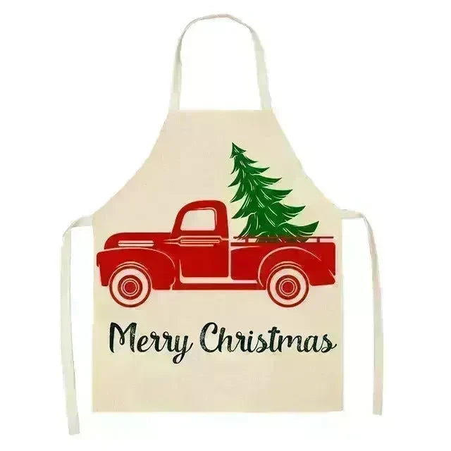Personalized Christmas Aprons gifts idea for chefs bakers - EX-STOCK CANADA