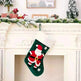 Christmas Decorations Gold Velvet Patch Christmas Stockings - EX-STOCK CANADA