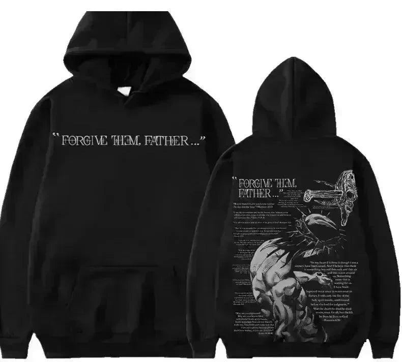 Men's Casual Printed Oversized Hoodie Sweatshirt Hip Pop Streetwear - EX-STOCK CANADA