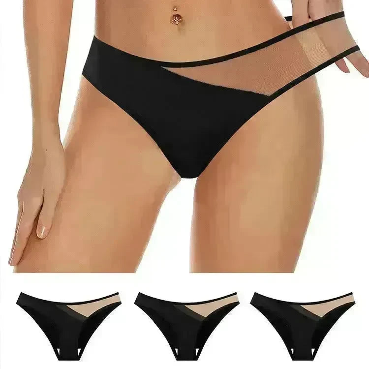 Butt Lifting Low Waisted Full Coverage Mesh Panties for women - EX-STOCK CANADA