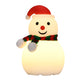 Christmas Snowman Night Light Silicone Bluetooth Audio Small Night Lamp EX-STOCK Canada 