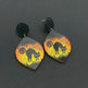 Halloween Day Ornament Colorful Ghost Eyes Funny Acrylic Earrings For Women - EX-STOCK Canada