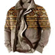 Thickened Side Seam Pocket Casual Zipper Loose Wolf Cotton Jacket - EX-STOCK CANADA