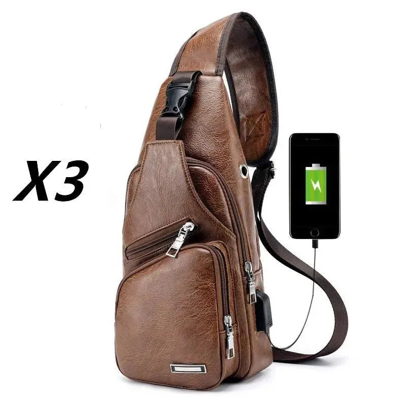 Waterproof casual one-shoulder Cross shoulder messenger bag - EX-STOCK CANADA