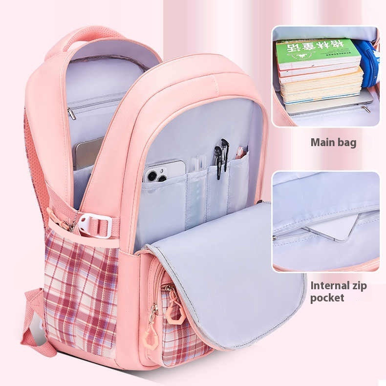 Children's Backpack Lightweight Spine-protective Burden Reduction Large Capacity EX-STOCK