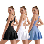 Tennis Dress 3pcs High-stretch Sports Athletics EX-STOCK