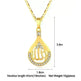 Creative Middle East Drop-shaped Copper Necklace for Wpmen - EX-STOCK CANADA
