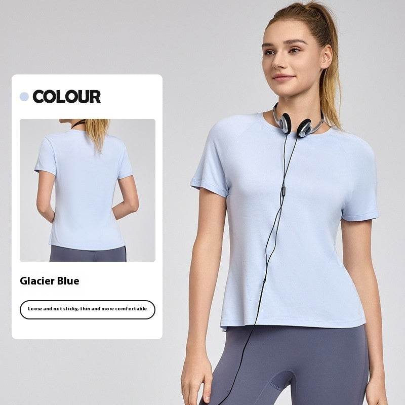 Spring And Summer Outdoor Running Training Short sleeve Workout top - EX-STOCK Canada